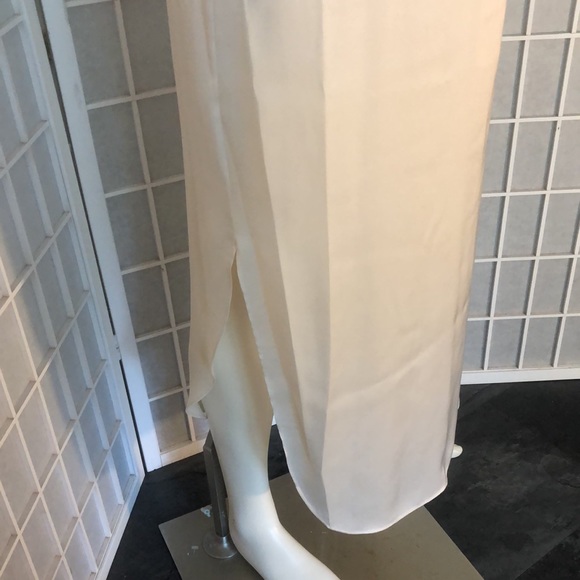 NWT Vince Cream Shirt Dress sz 6 - Picture 6 of 11